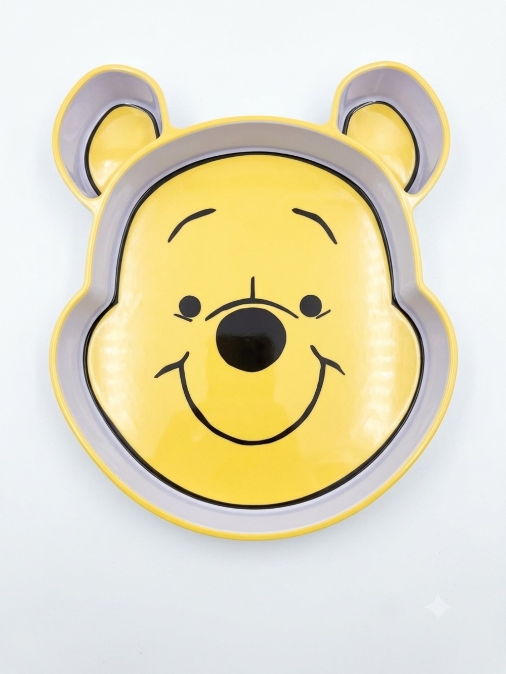 Winnie the Pooh Face Plastic Serving Plate